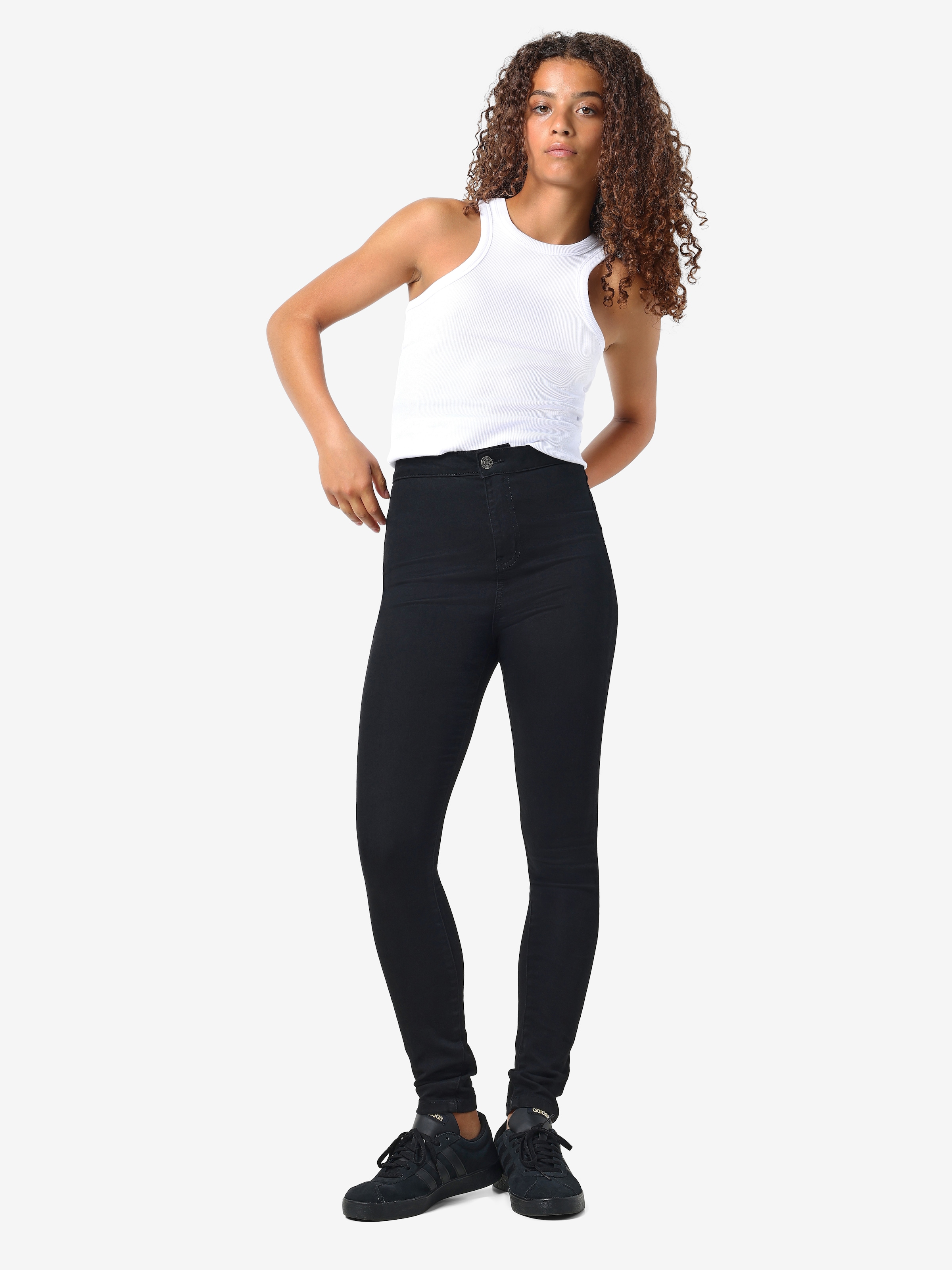 Noisy may High-waist-Jeans »NMELLA SUPER HW JEANS GU304 NOOS«
