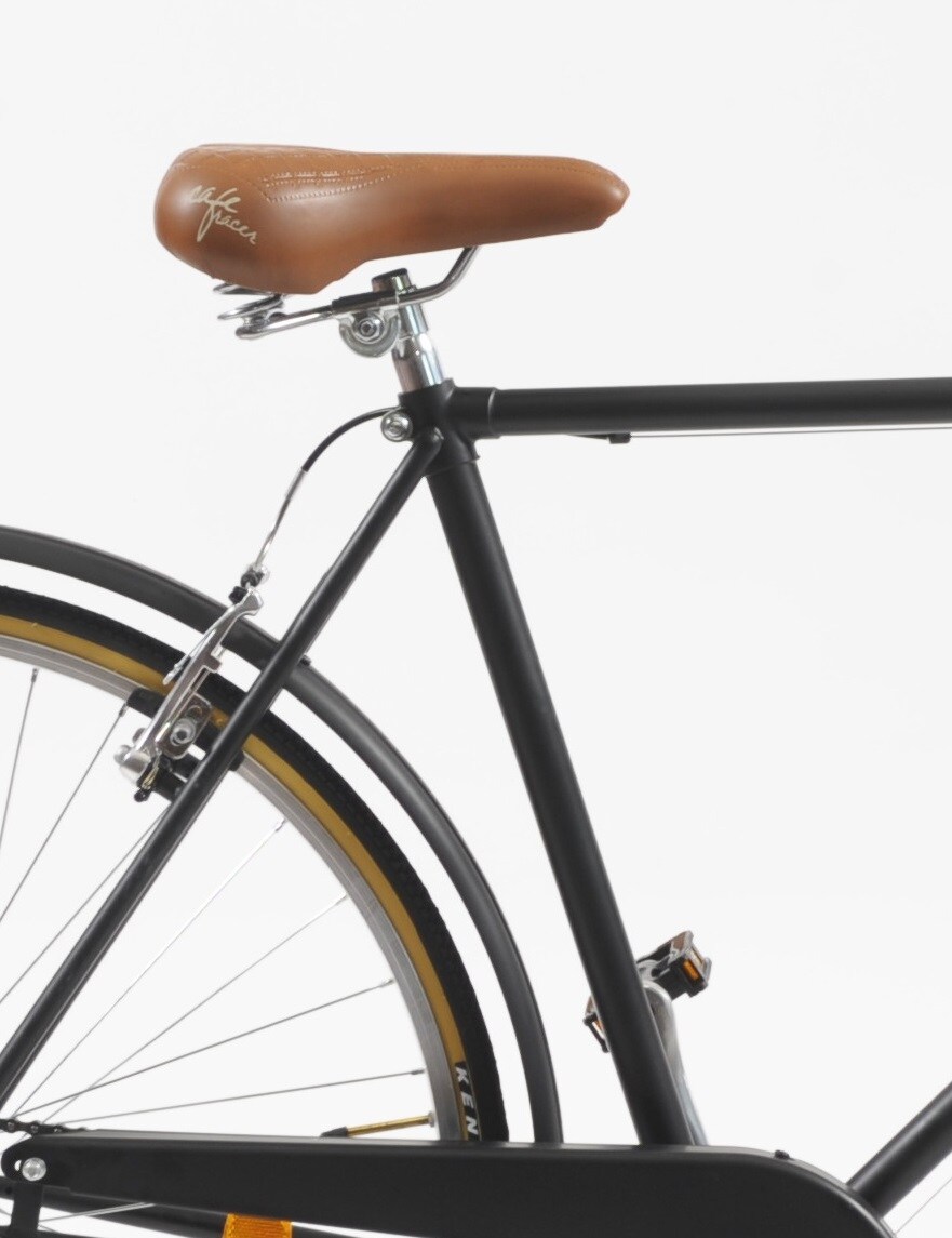 Via Veneto Cityfahrrad 28 Zoll CONDORINO Man schwarz