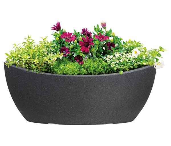 Scheurich Kunststoff-Jardiniere Wave Globe,