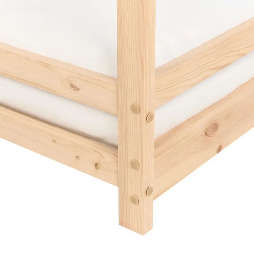 APPY - Kinderbed - Lichthout - 90 x 200 cm - Dennenhout