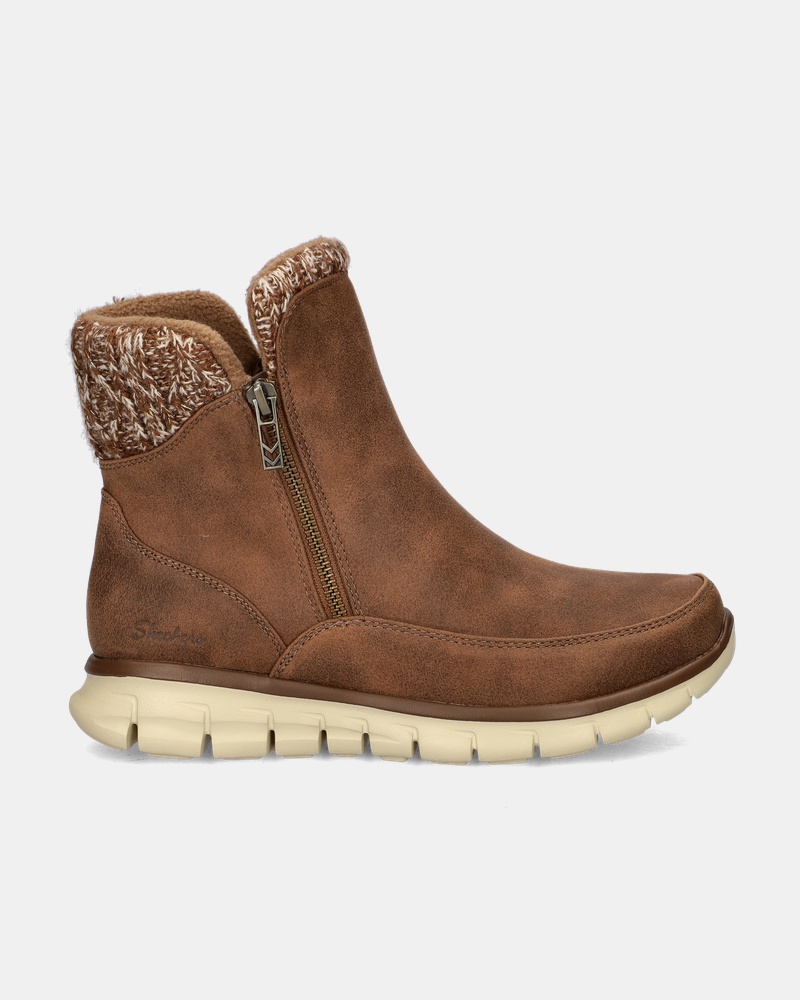 Skechers Synergy Rits- & gesloten boots  - bruin