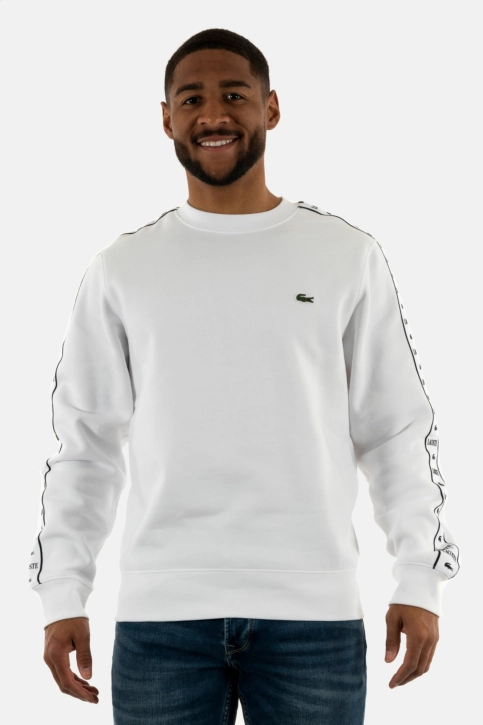 Sweat lacoste sh7492 001 blanc