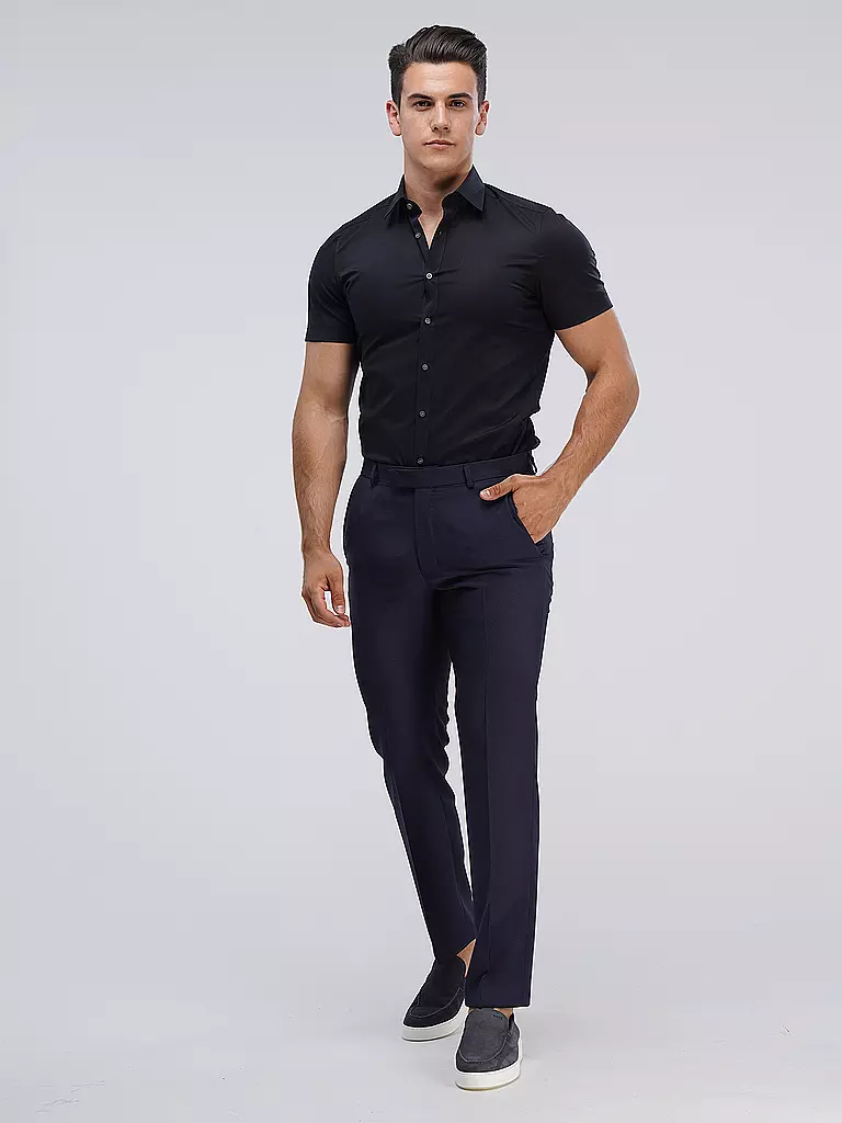 OLYMP LEVEL FIVE Business Hemd Body Fit schwarz