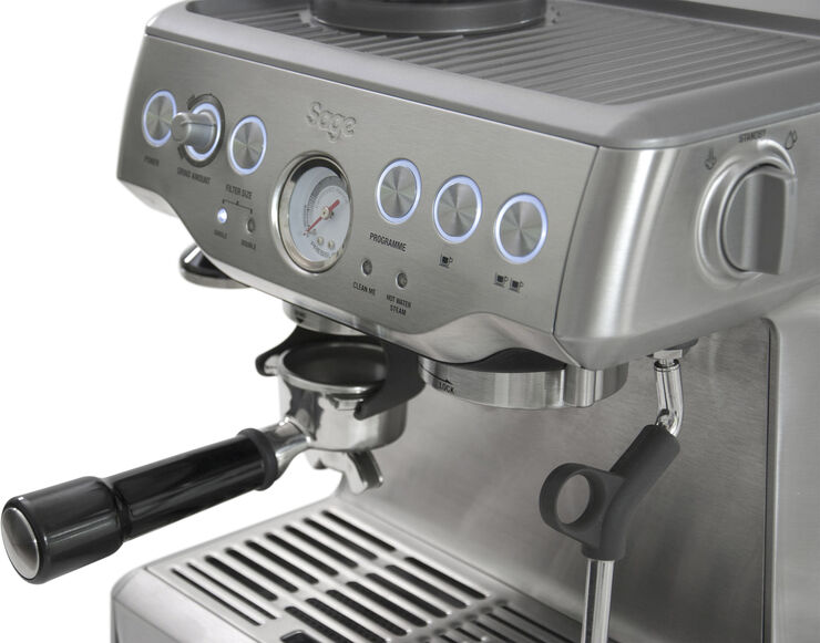 SAGE The Barista Express - Espressomaskine Brushed steel