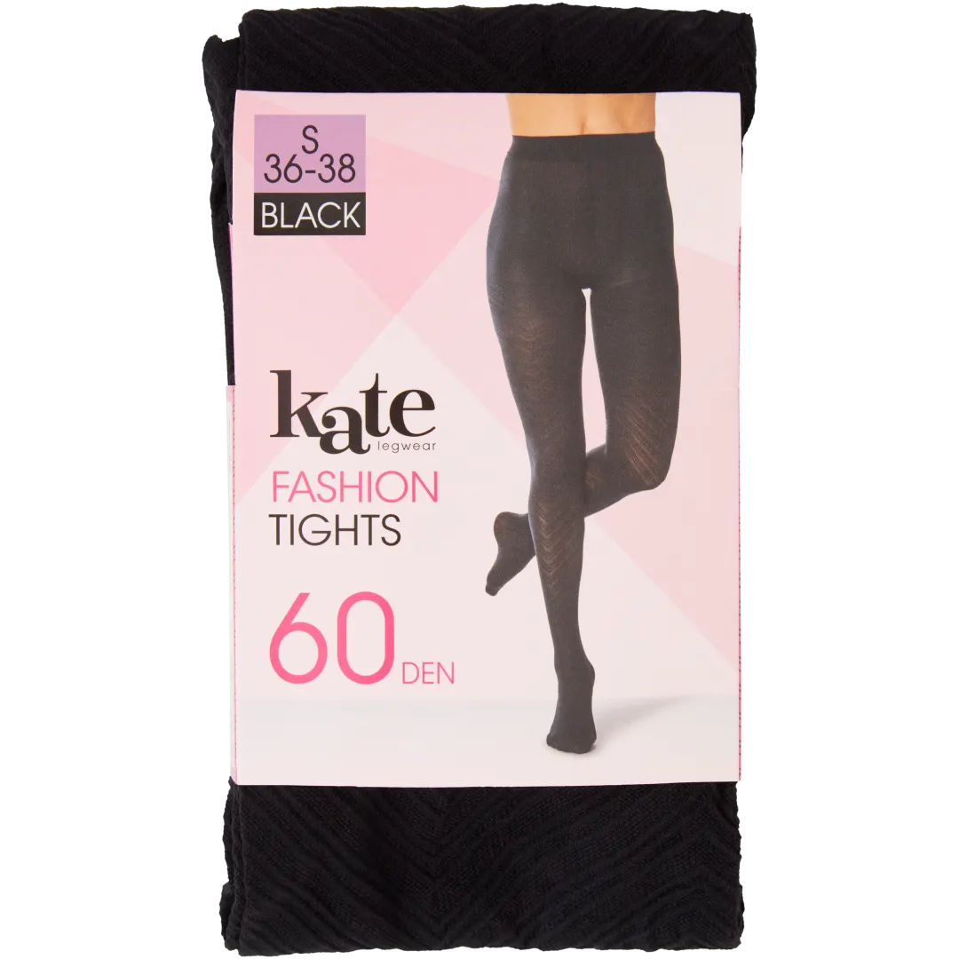 Kate Legwear fashion panty 60 denier Maten 36 - 50 | diverse varianten