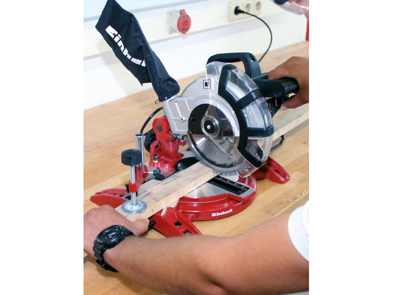 Einhell Kapp- und Gehrungssäge TC-MS 2112 Leistungsstarke Tischsäge mit staubgekapseltem Motor