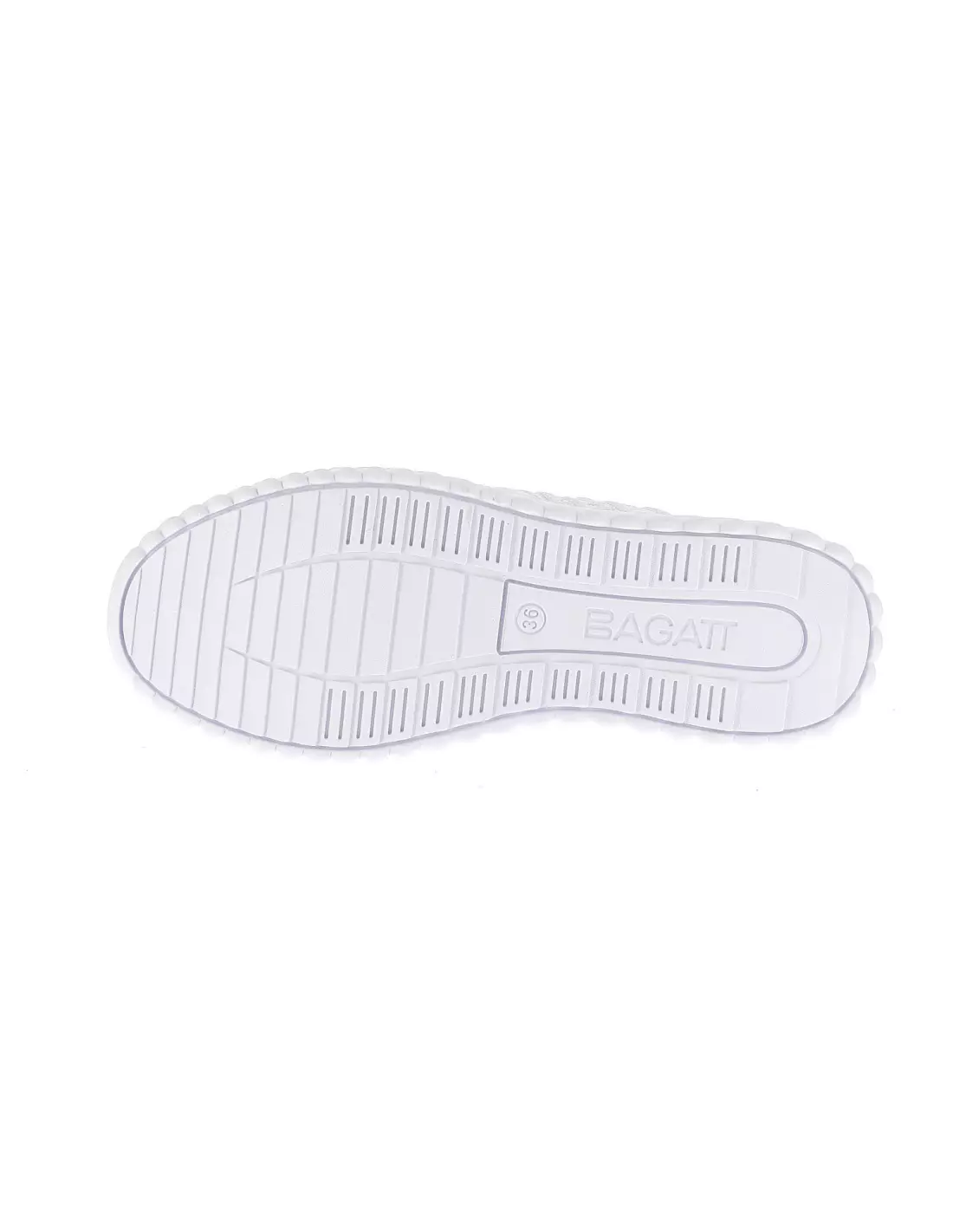 BAGATT CANDICE - Baskets WHITE/SILVER