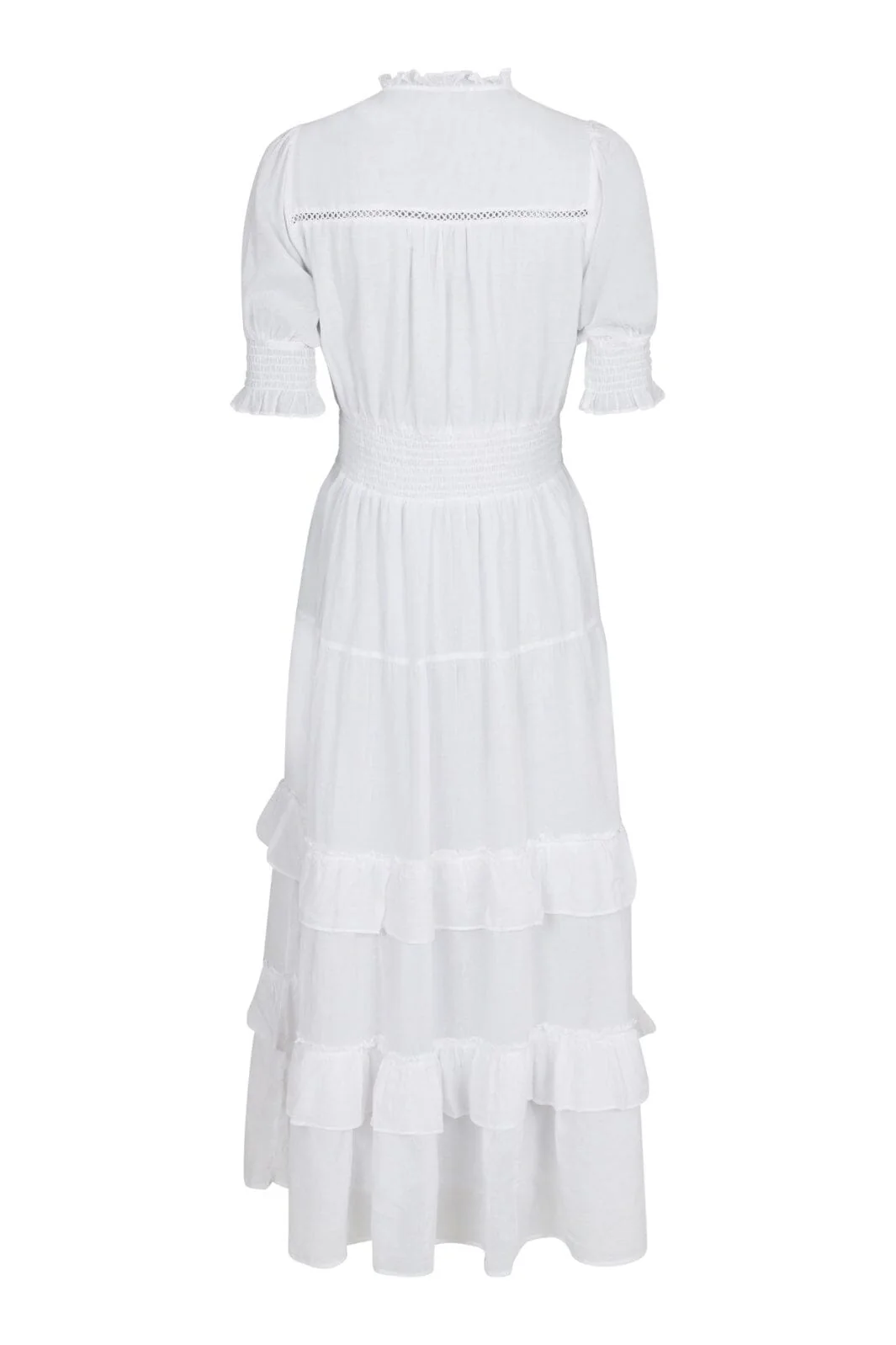 Neo Noir Sophie S Voile Dress white