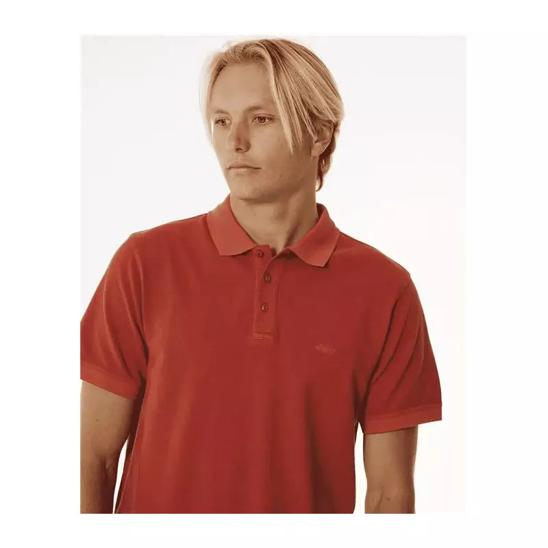 Polo RIPCURL Faded Polo Burnt Red