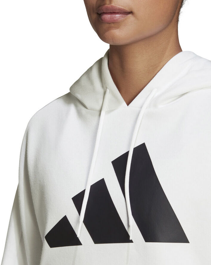 adidas Back Zip Graphic hættetrøje Hvid