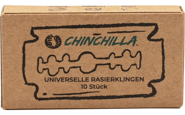 Chinchilla Rasierklingen für Rasierhobel universell