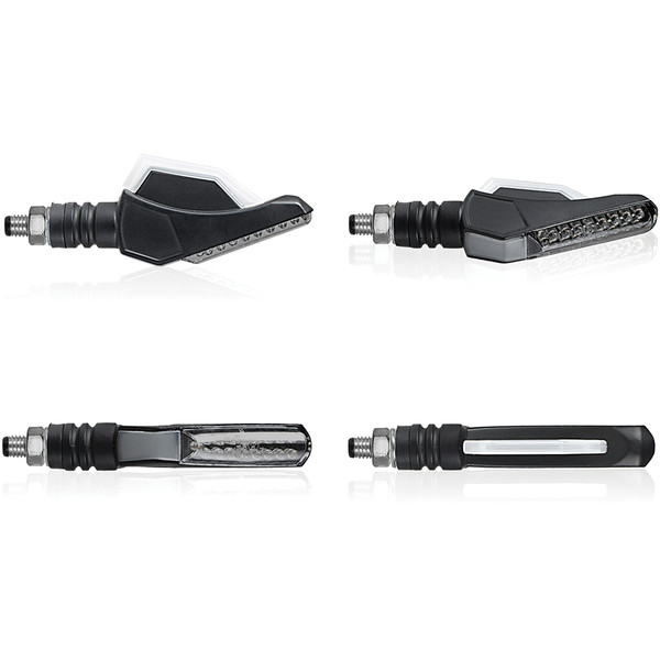 Chaft - Clignotants LED Tourer Noir / Fumé
