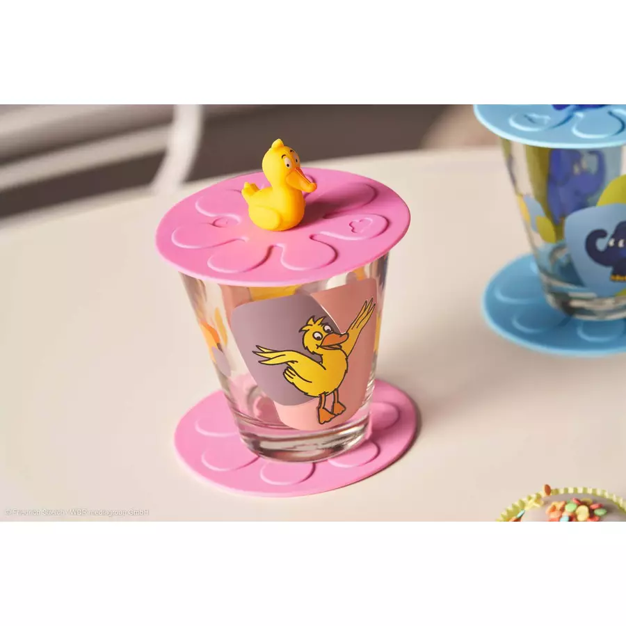 Leonardo Kinderbecherset Bambini Die Maus 215 ml pink-gelb