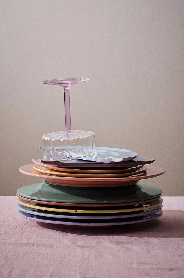 THE SHATTERED PLATES tallerken i 6-pack ø 27 cm