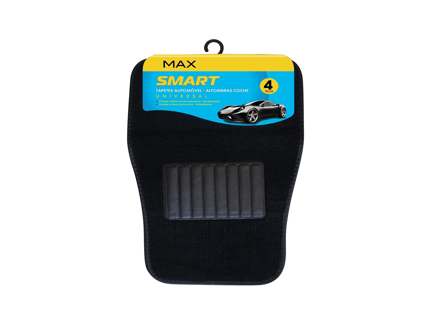 TAPETE DE ALCATIFA MAX SMART PACK 4 UNIDADES