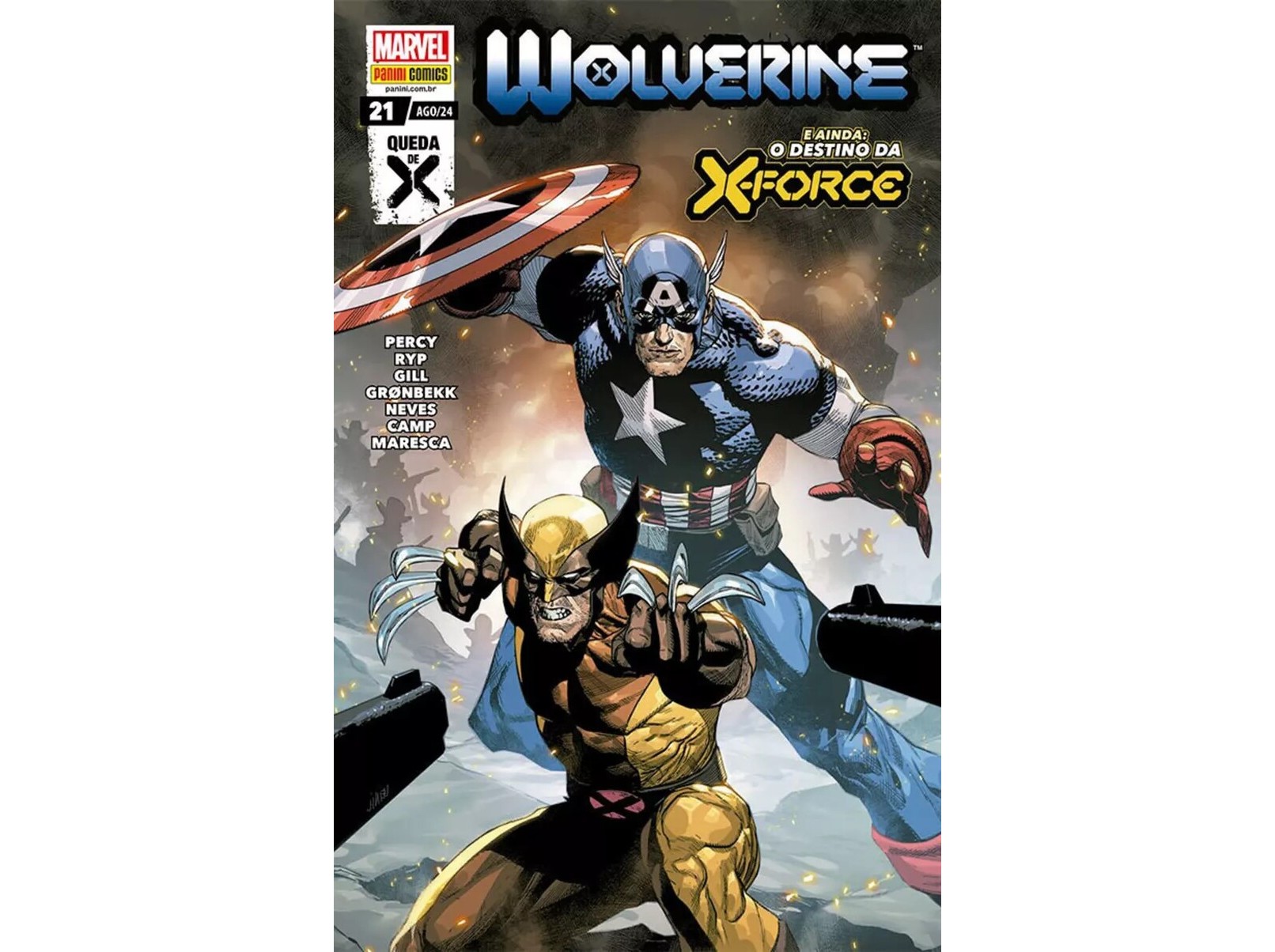 LIVRO WOLVERINE 21
