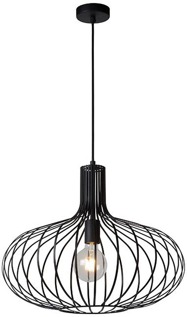 Hanglamp - zwart Manuela B50 x D50 cm