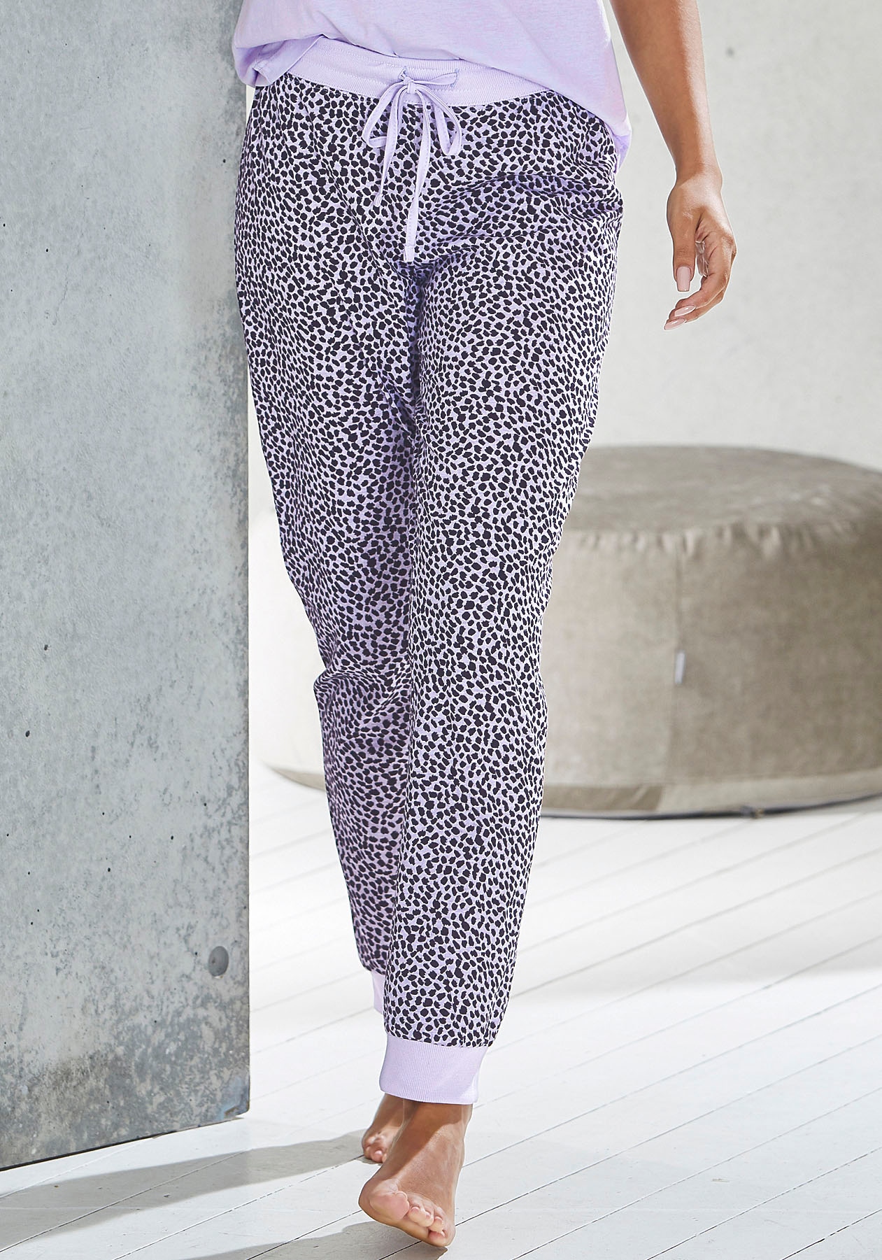Vivance Dreams Schlafhose  mit Allover-Druck