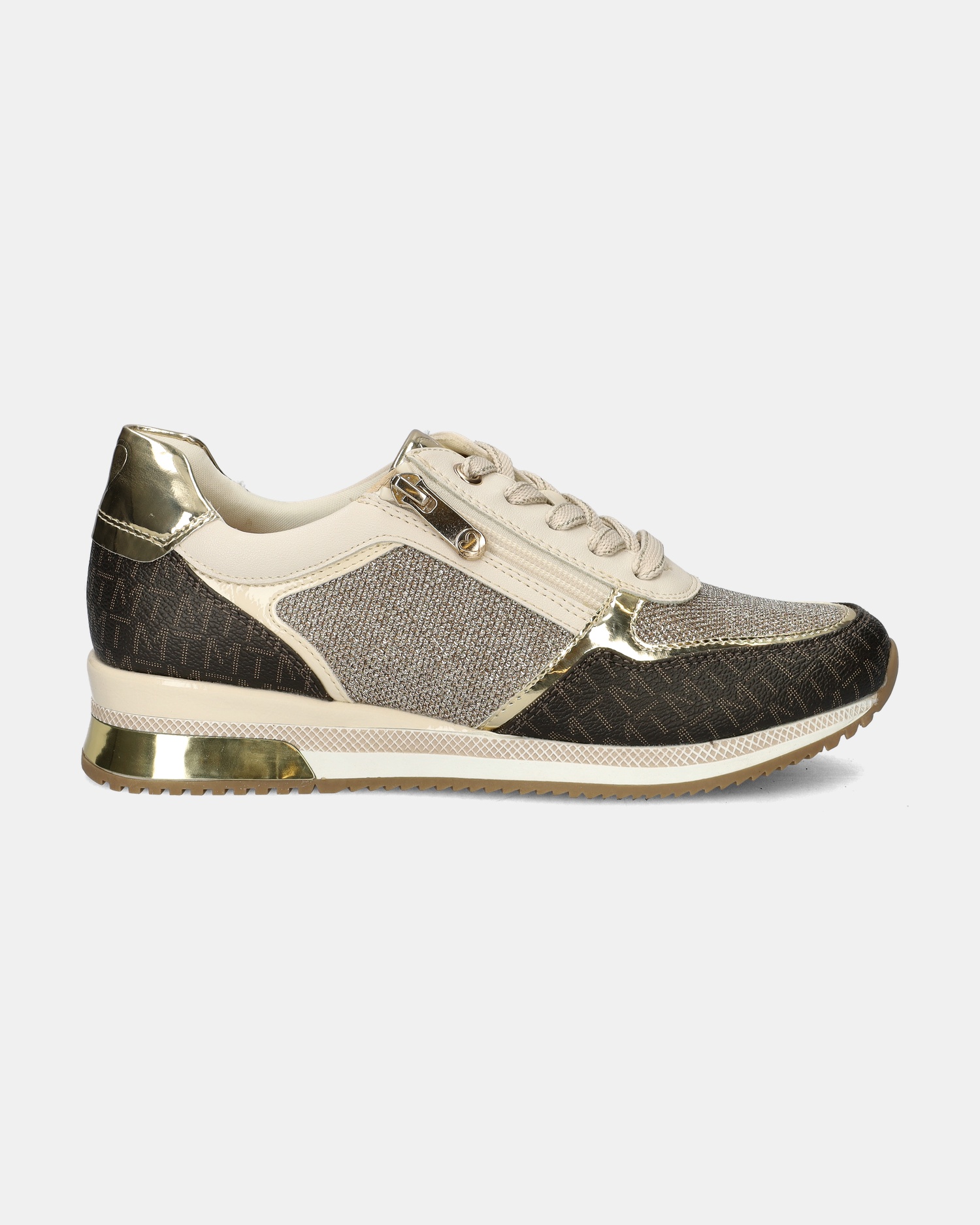 Marco Tozzi Lage sneakers  - beige