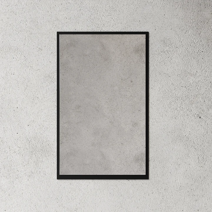 Nichba Design - Wandspiegel large, 145 x 60 cm, schwarz