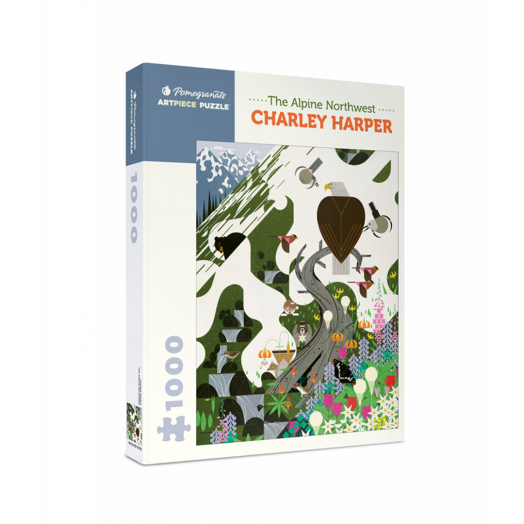 Puzzle - Charley Harper - The Alpine Northwest - 1000 pièces