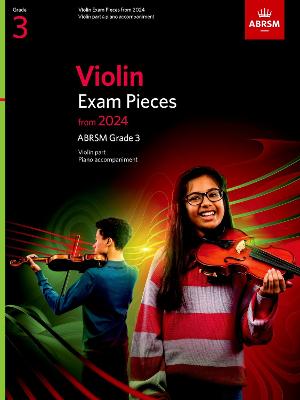 Violin Exam Pieces from 2024, ABRSM Grade 3, Violin Part & Piano Accompaniment - ABRSM Exam Pieces (Sheet music)
