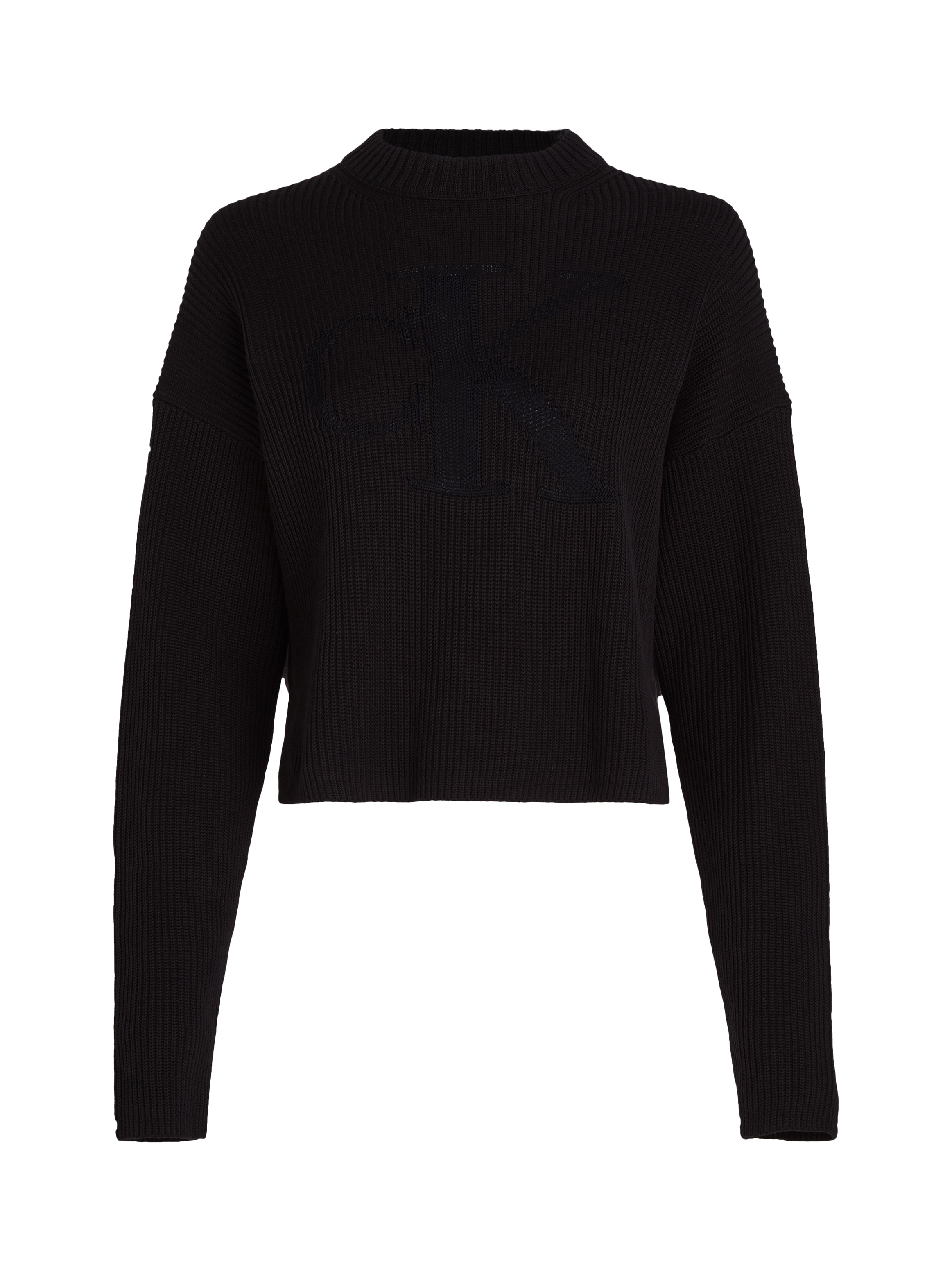 Calvin Klein Jeans Stehkragenpullover »LOGO INTARSIA REGULAR SWEATER« mit Logostickerei