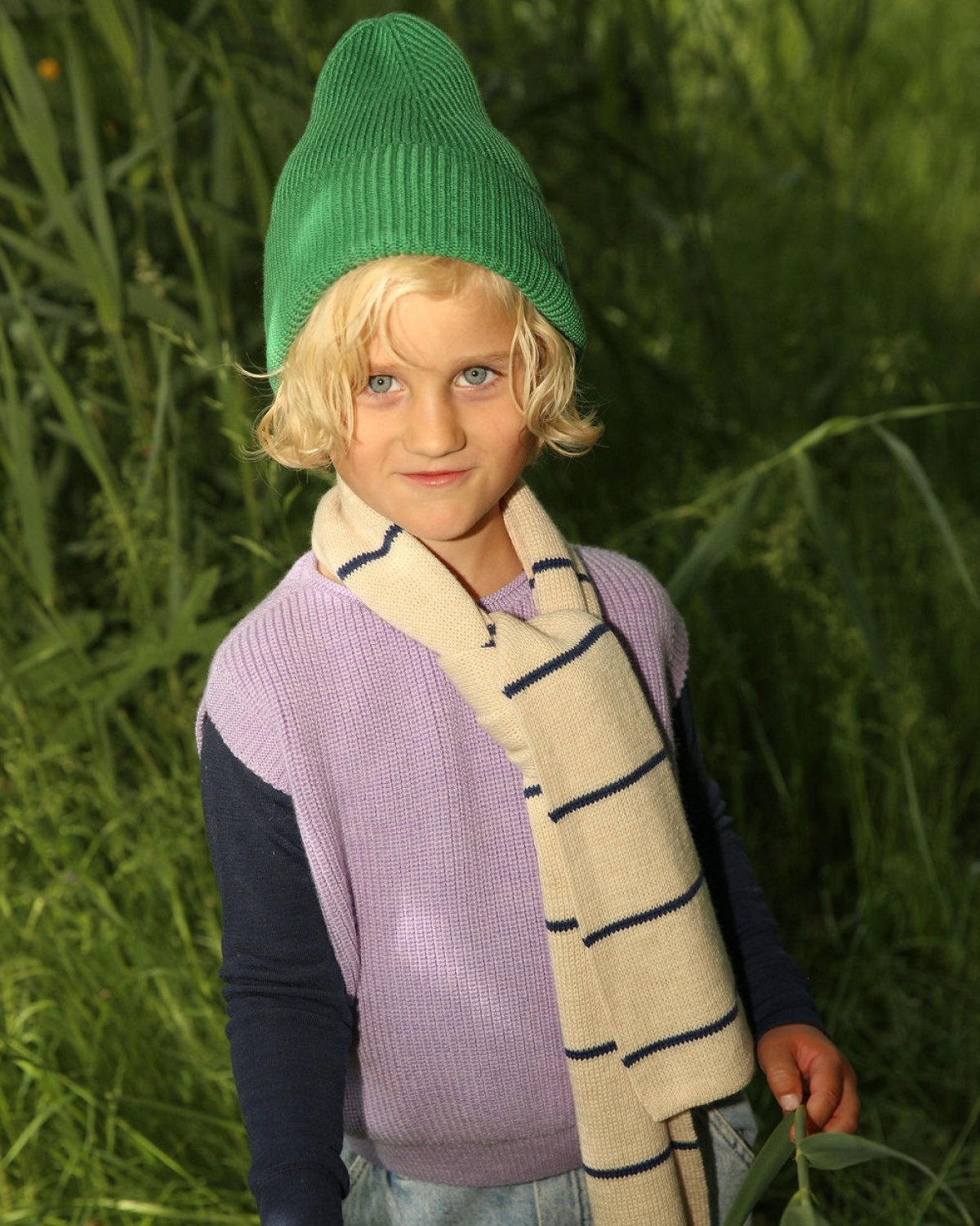 Ull Beanie barn – 100% Merino