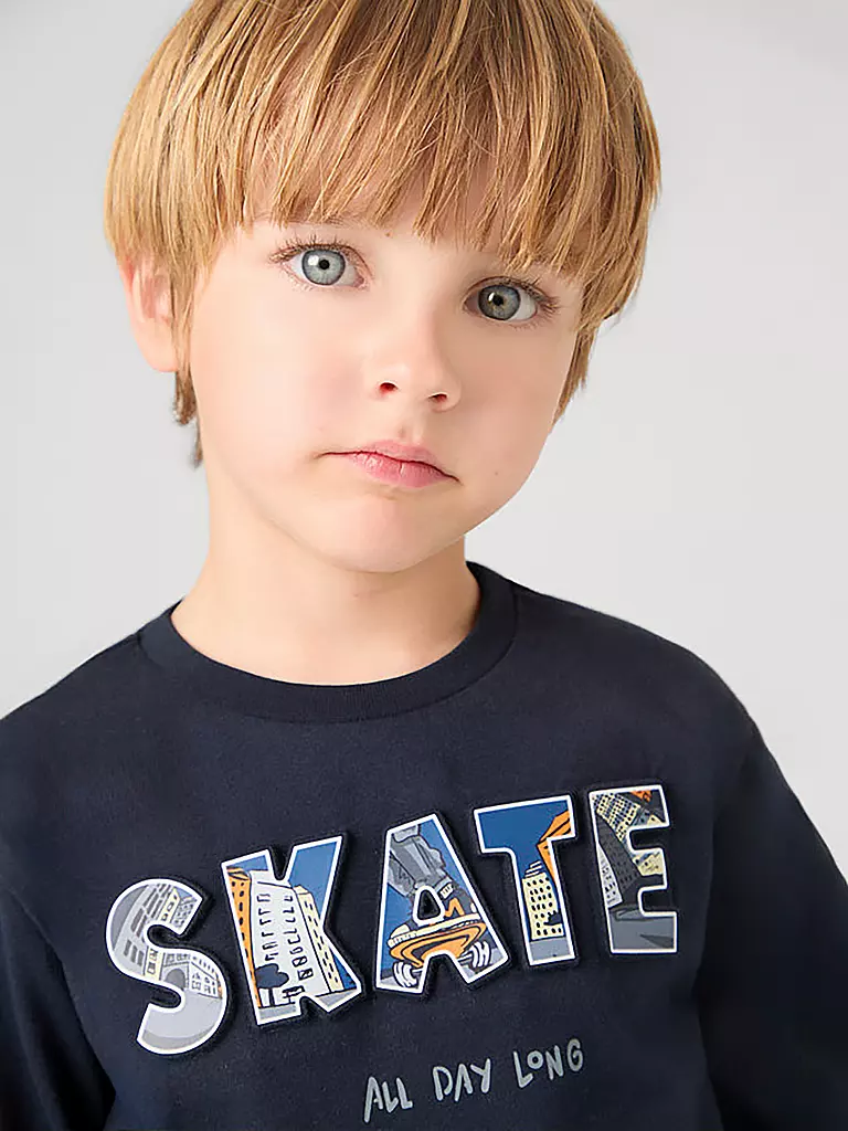 MAYORAL Jungen Langarmshirt dunkelblau
