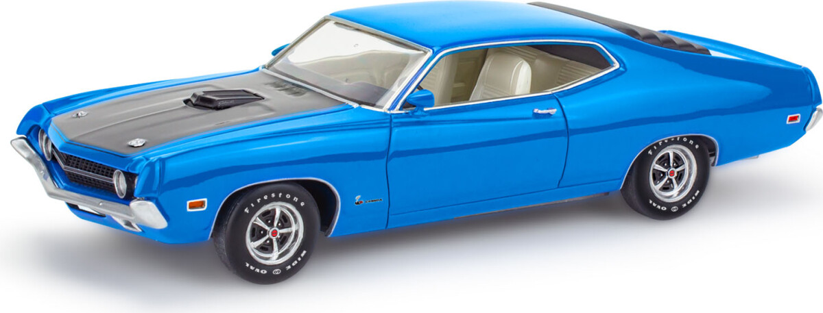 Revell - 1970 Ford Torino Cobra Modelbil - 1:25 - 14534