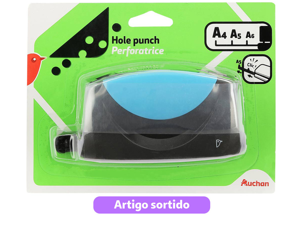 FURADOR AUCHAN CORES SORTIDAS