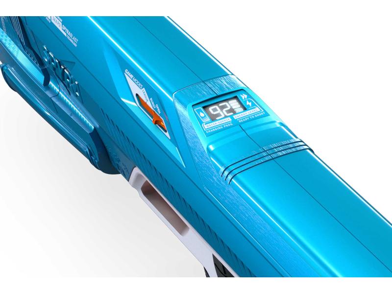 Spyra Wasserpistole SpyraThree blau Halbautomatische Akkubetriebene Wasserpistole
