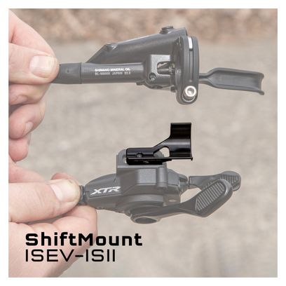 Collier Wolf Tooth ShiftMount ISEV-ISII pour Commande de Vitesse Shimano I-Spec EV et Frein Shimano I-Spec II