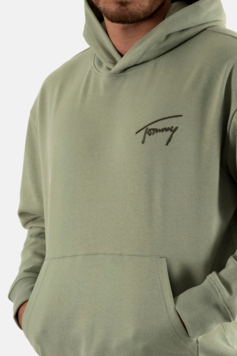 sweat tommy jeans rlx signature pmi faded willow