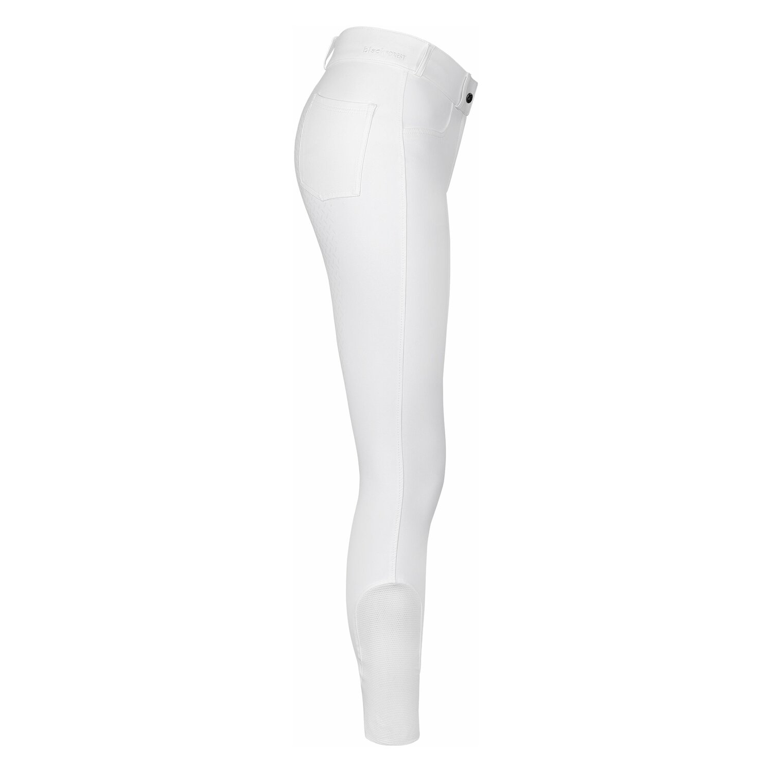 black forest Grip-Vollbesatz-Reithose - white