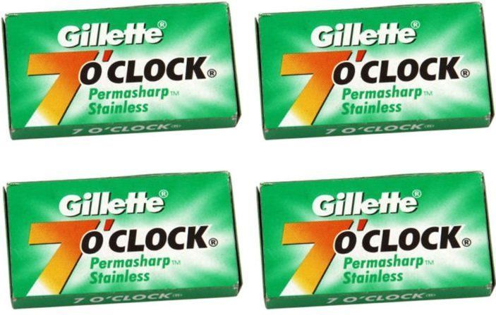 Gillette 7 O'clock Double Edge Blades Scheermesjes 100 stuks