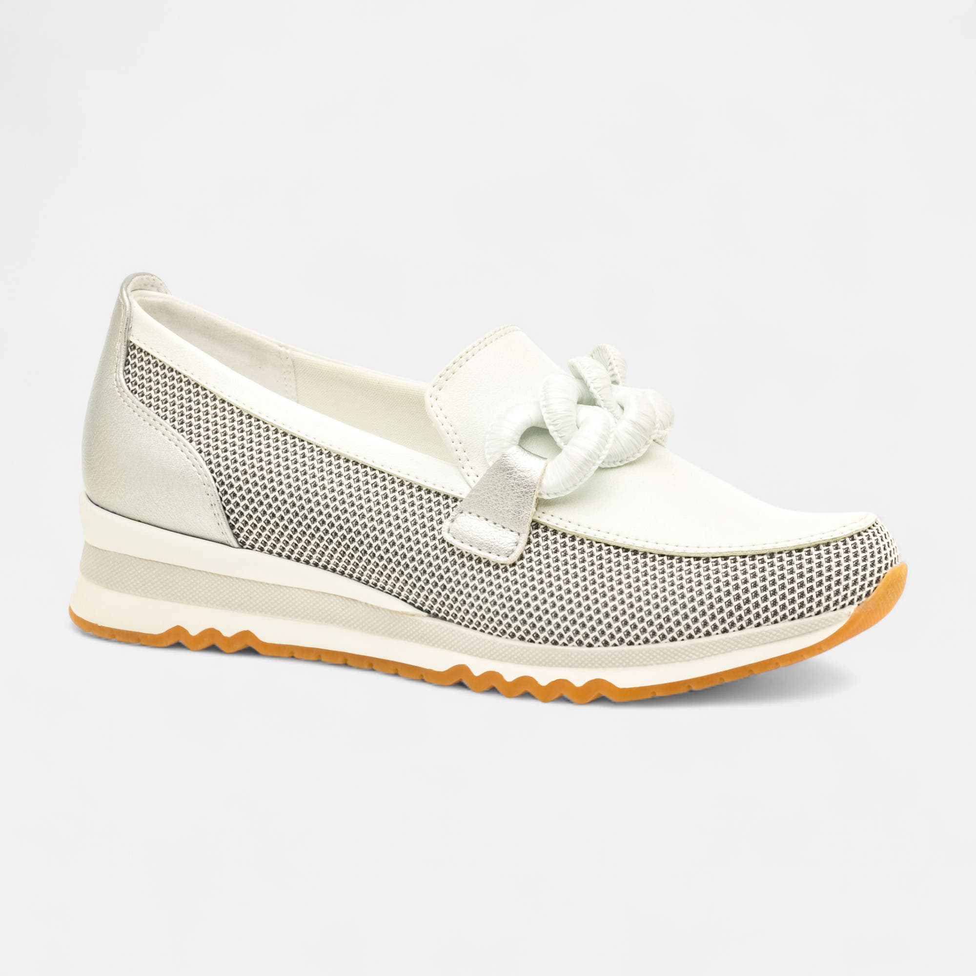 Mocassins Femme blanc
