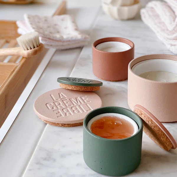 La Crème Libre L'Exfoliant Masque - Duo Exfoliant Masque 50ML + Petit Pot Vert Amande 50 ml