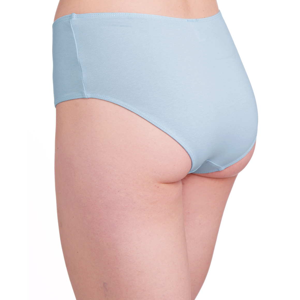 Gina Benotti 3 Damen Pantys unifarben hellblau / weiss / rosa