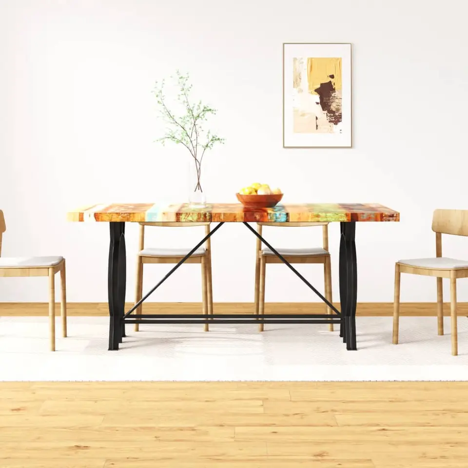 vidaXL - Eettafel - Bruin - Hout