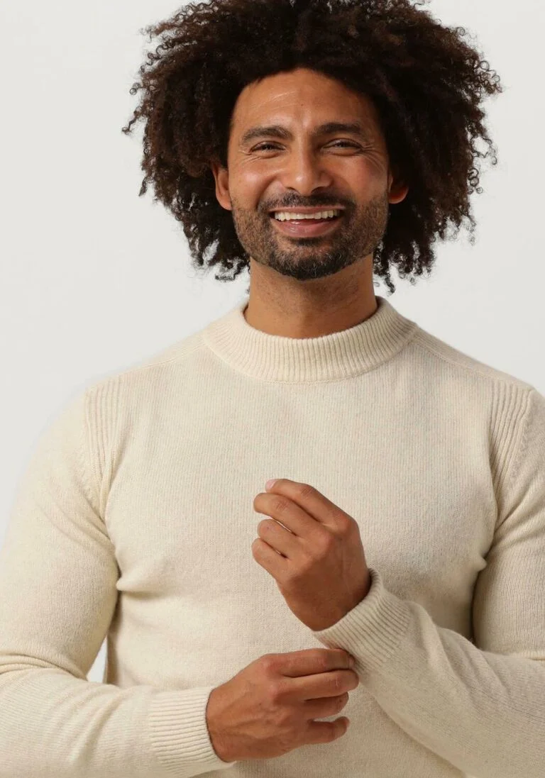 ANERKJENDT zand anerkjendt trui akrico lambswool knit