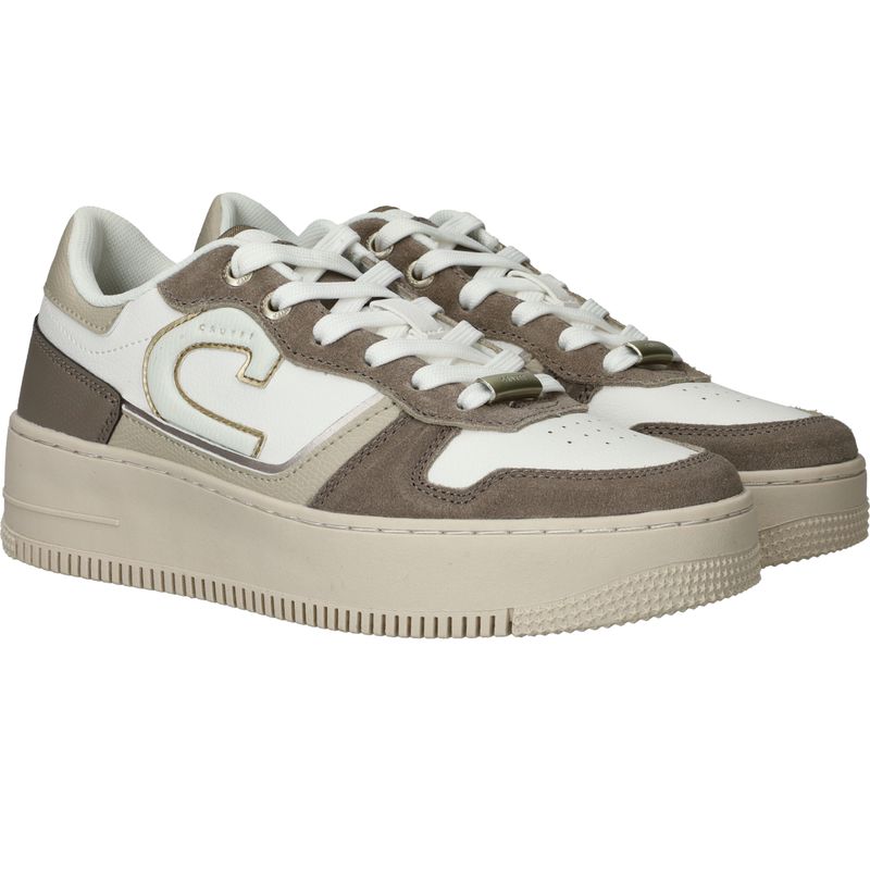Cruyff Campo Low Tall Sneakers Beige Dames