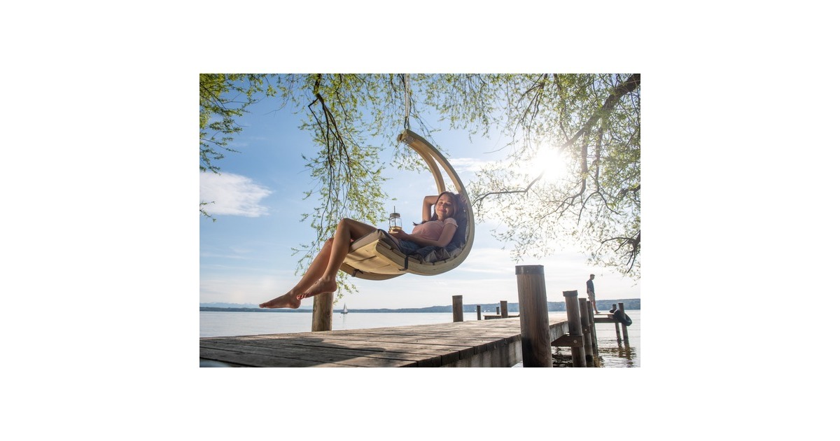 AmazonasSwing Chair Anthracite hangstoel  (Antraciet/taupe)