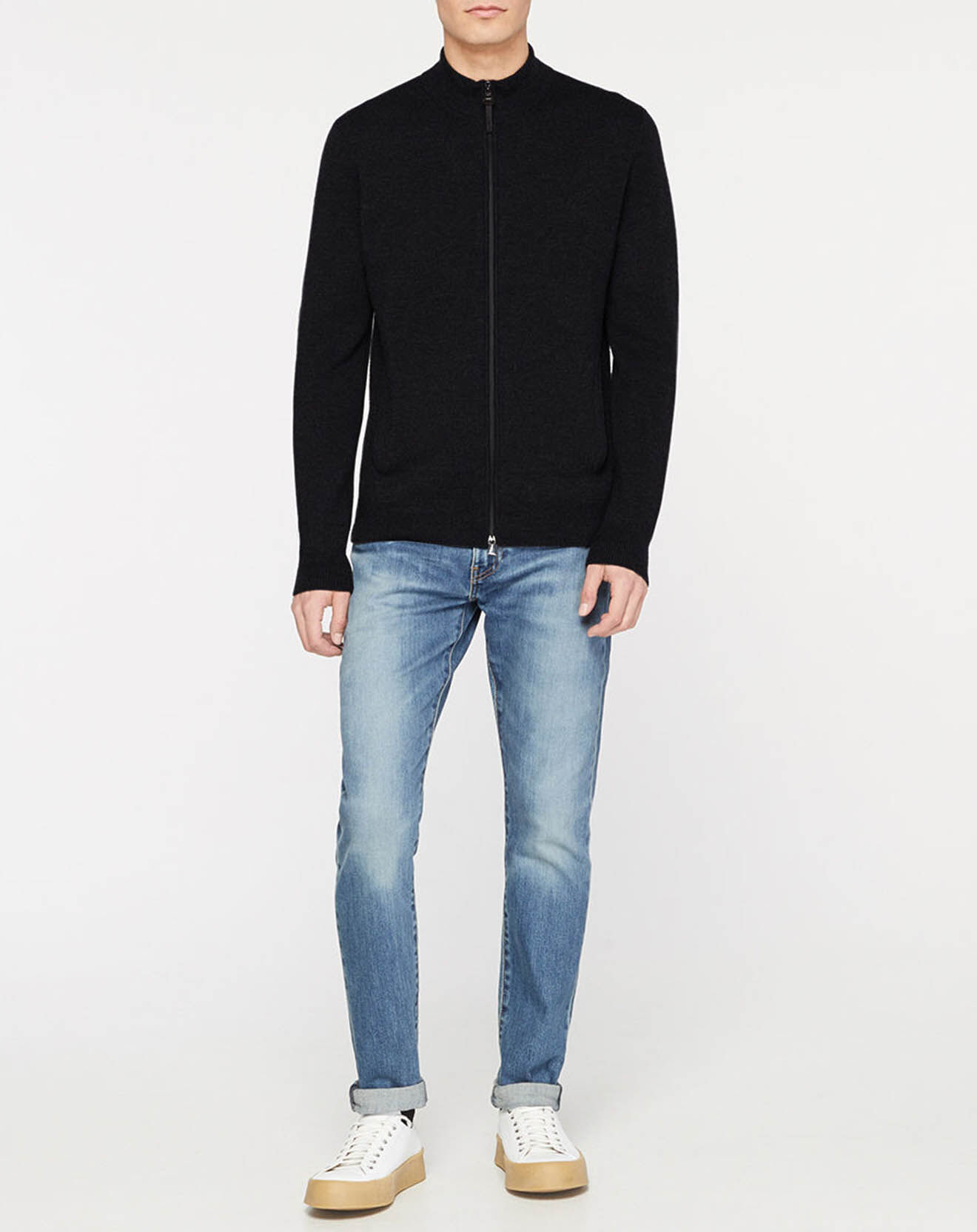 Hackett London Gilet Armur façon blouson anthracite