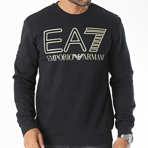 Sweat Crewneck 6RPM08-PJSHZ Noir Doré