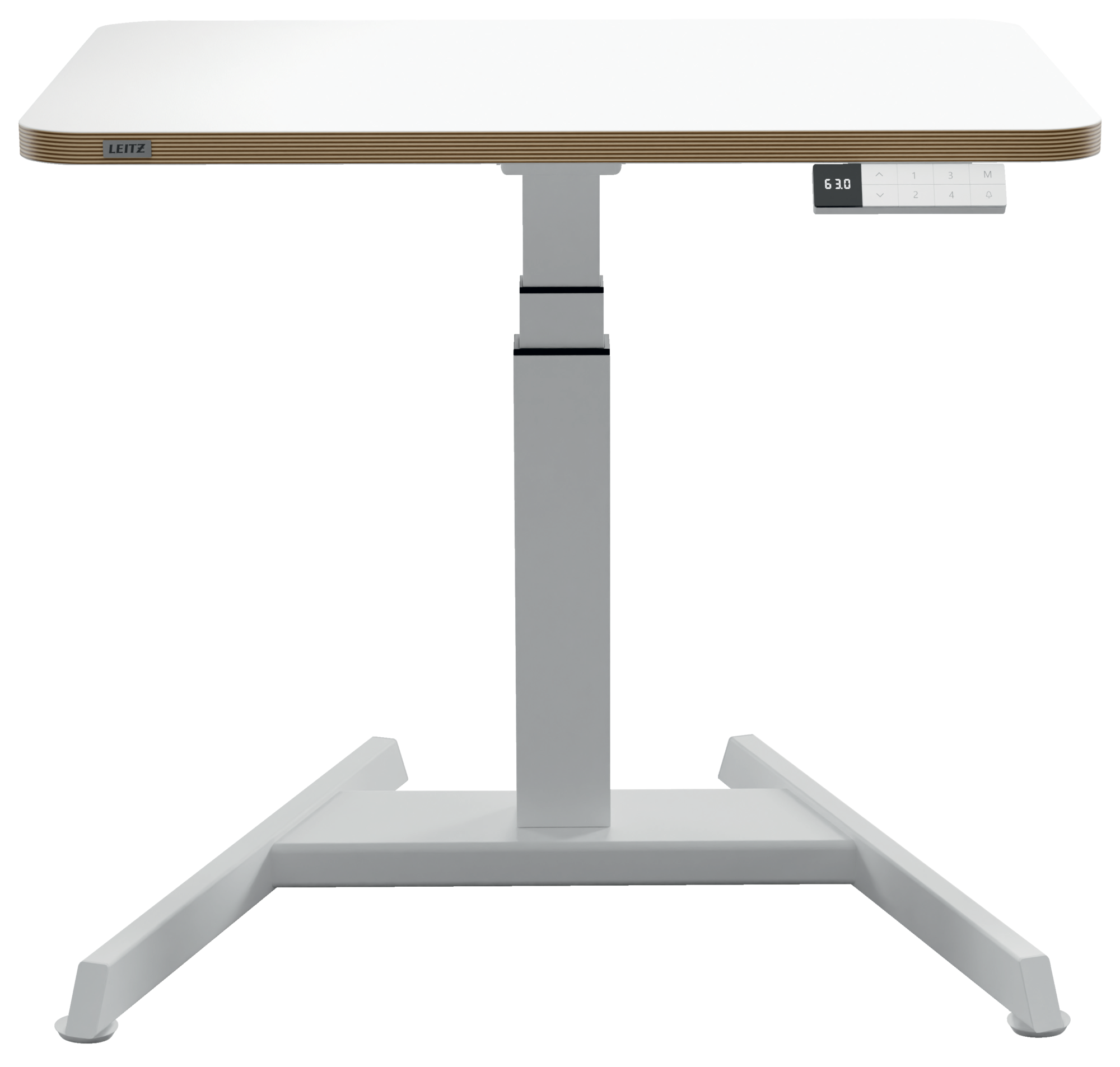 Elektrisch Zit-Sta Bureau 80x60 cm wit