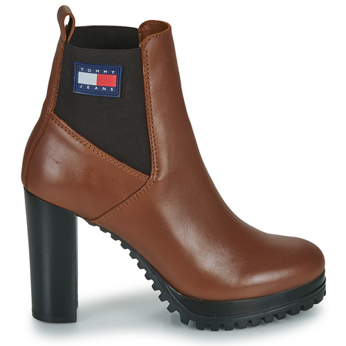 Tommy Jeans - Essentials High Heel Boot - Marron