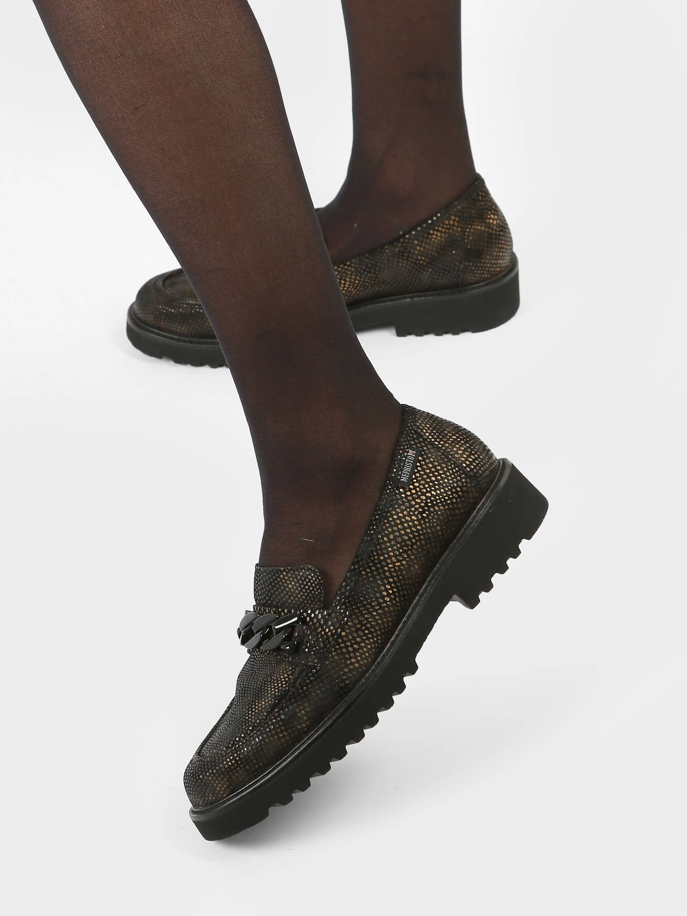 Mocassins Salka Boa en cuir MEPHISTO