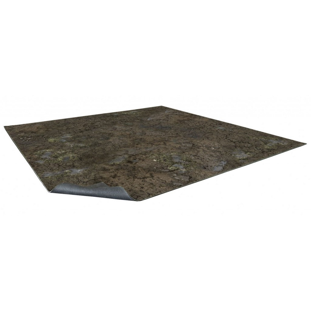 Battle Systems - Muddy Streets Gaming Mat - 60x60cm