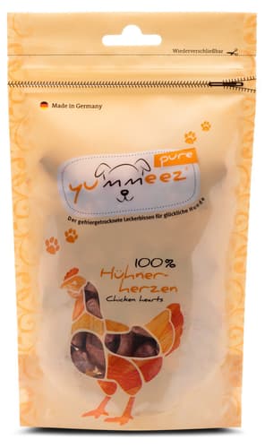 yummeez pure Hühnerherzen